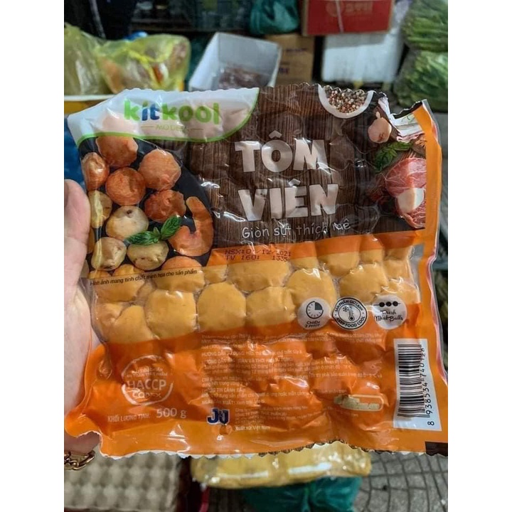 TÔM VIÊN KITKOOL LC FOOD 500G