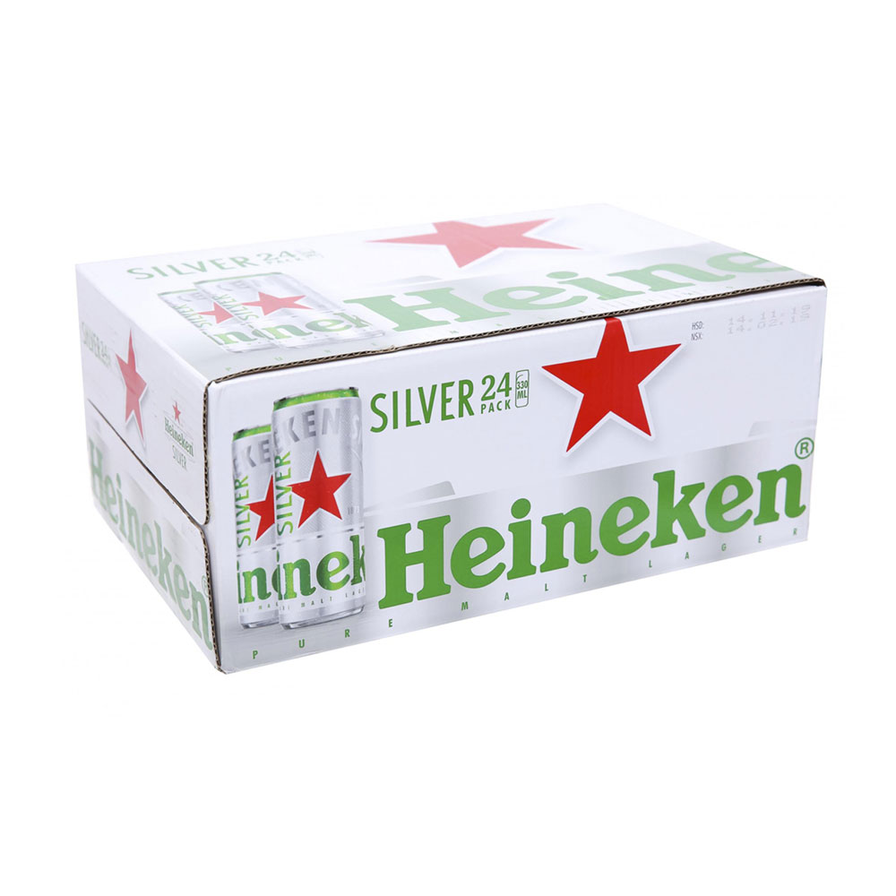 Bia Heiniken Silver 24 lon x330ml