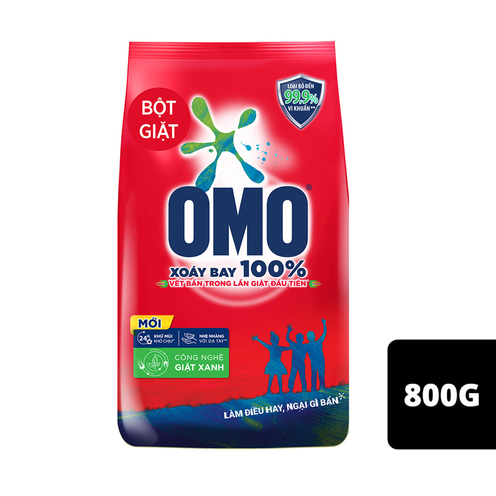 Bột giặt Omo đỏ 770g/800g