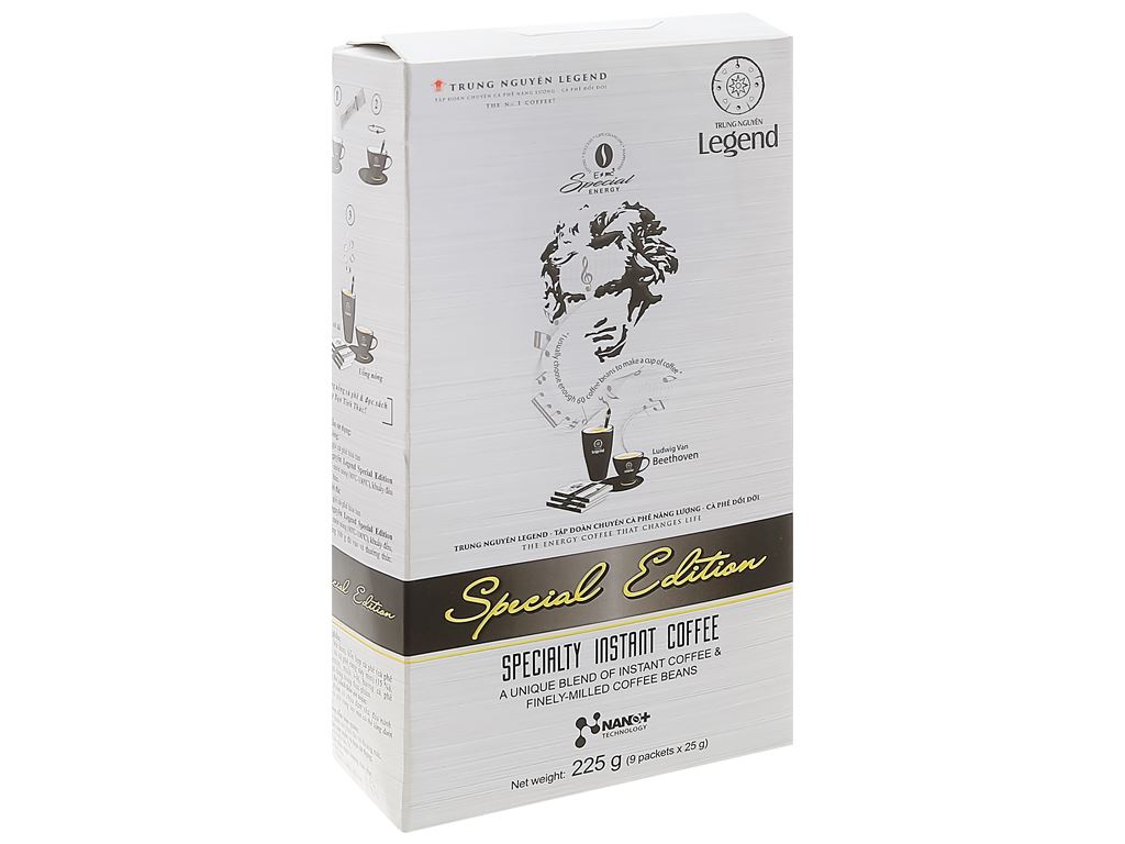 Cà phê hòa tan Trung Nguyên Legend Special Edition 225g