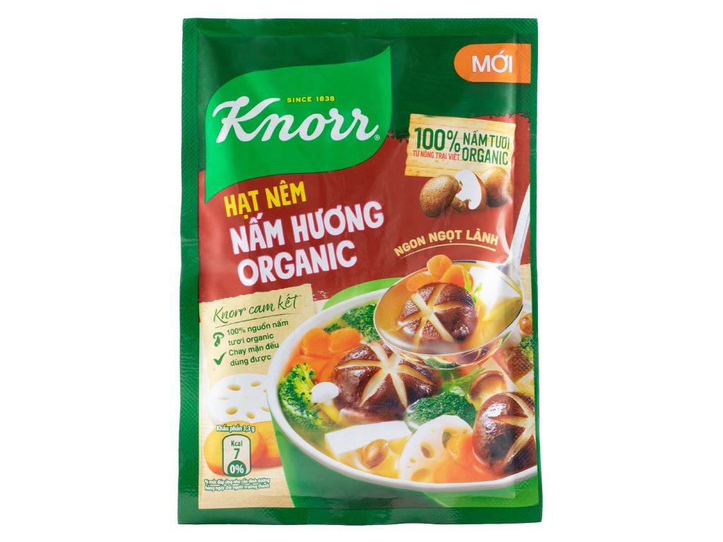 Hạt nêm chay Knorr nấm hương 170g