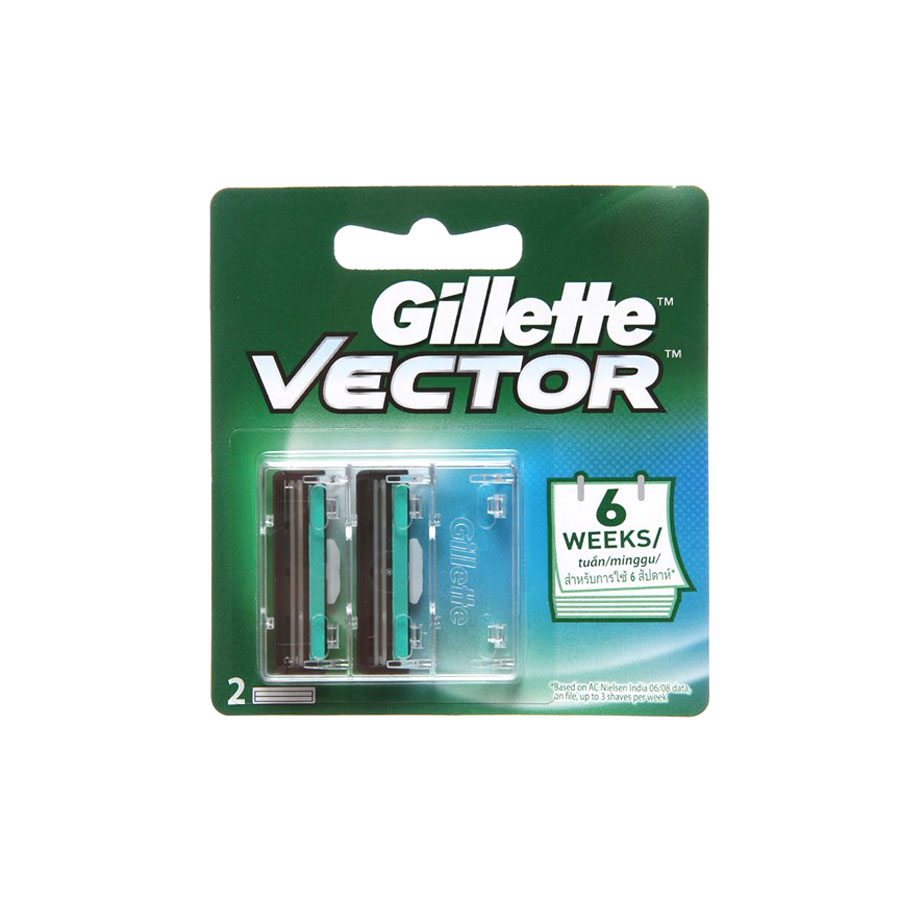 Lưỡi dao cạo râu Gillette Vector 2S
