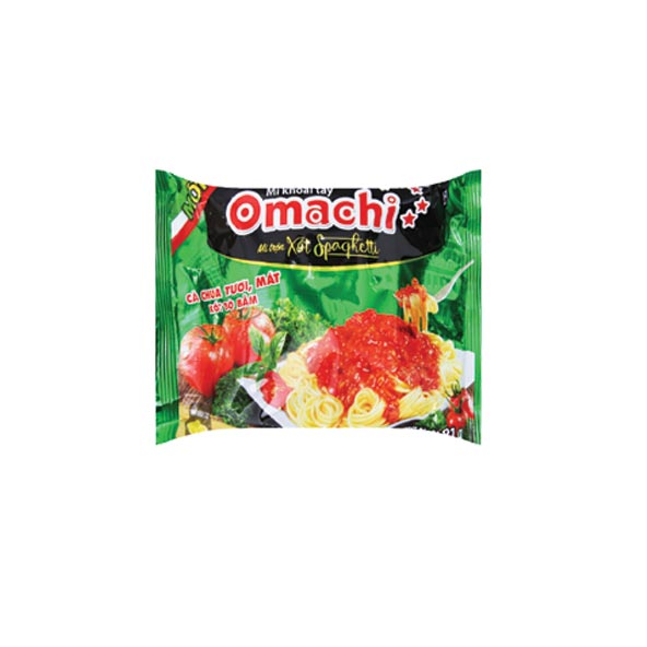 Mì khoai tây Omachi sốt spaghetti bò 91g