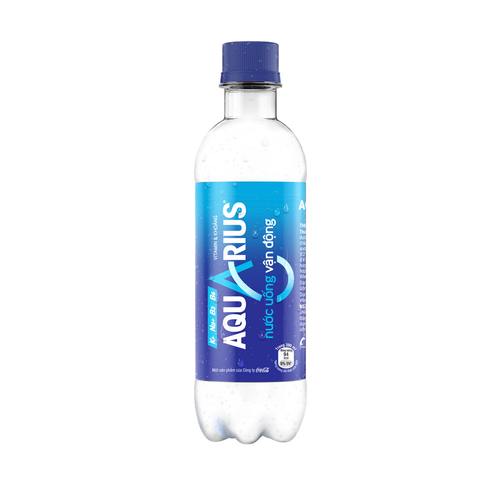 Nước uống thể thao Aquarius 390ml